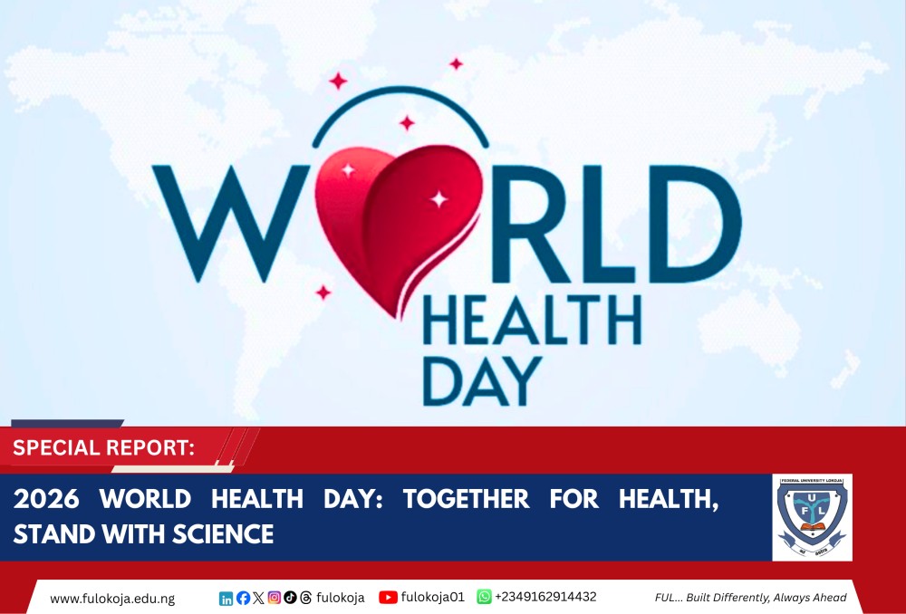 2026 World Health Day: Together For Health, Stand With Science
