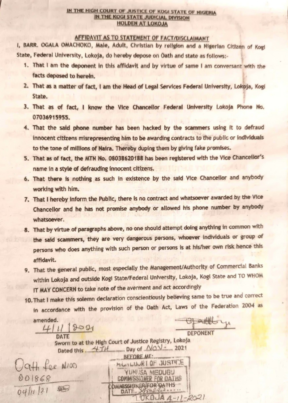 beware-of-scam-affidavit-as-to-statement-of-fact-disclaimant