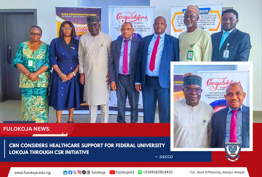 Cbn Considers Healthcare Support For Federal University Lokoja Through Csr Initiative