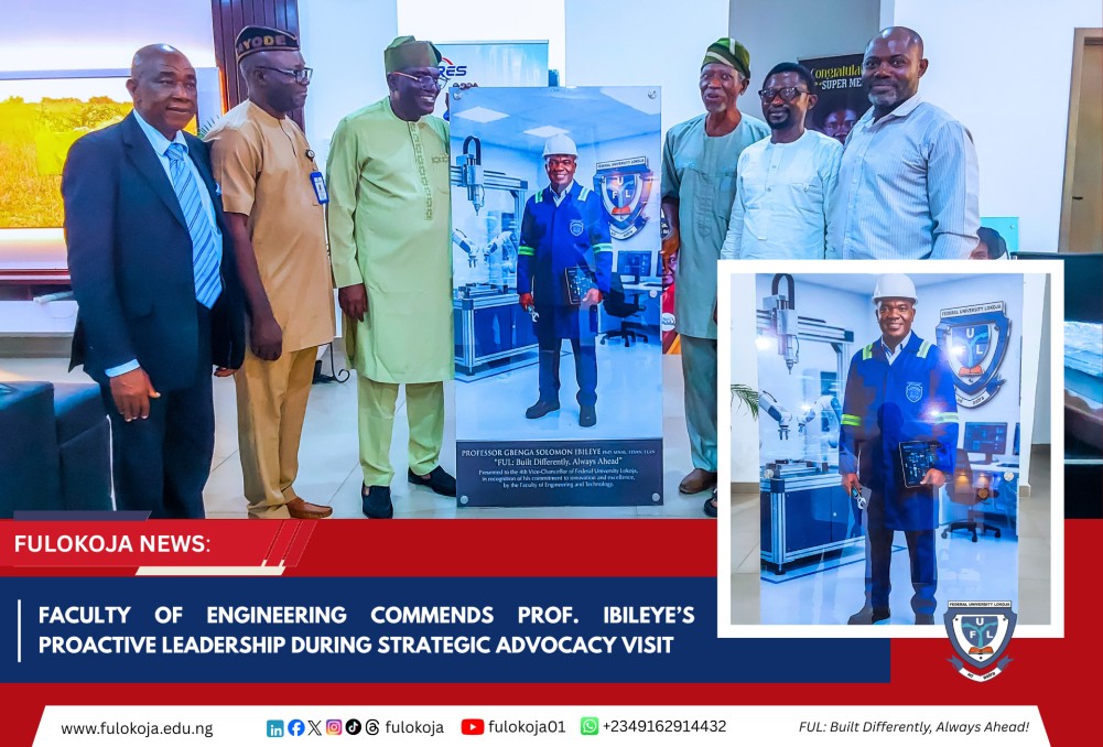 Faculty Of Engineering Commends Prof. Ibileye's Proactive Leadership During Strategic Advocacy Visit