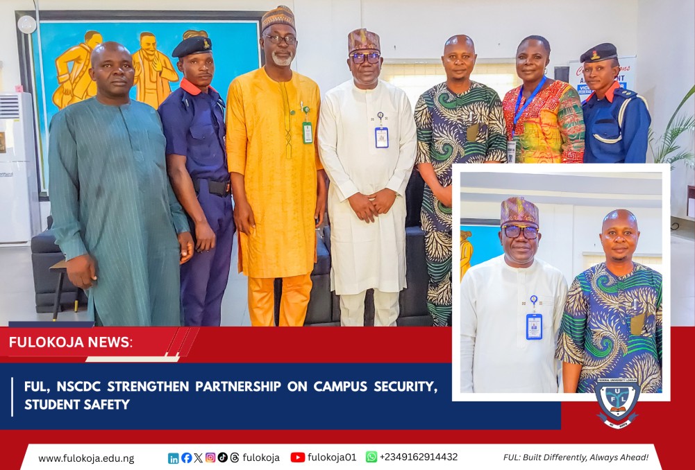 Ful, Nscdc Strengthen Partnership On Campus Security, Student Safety