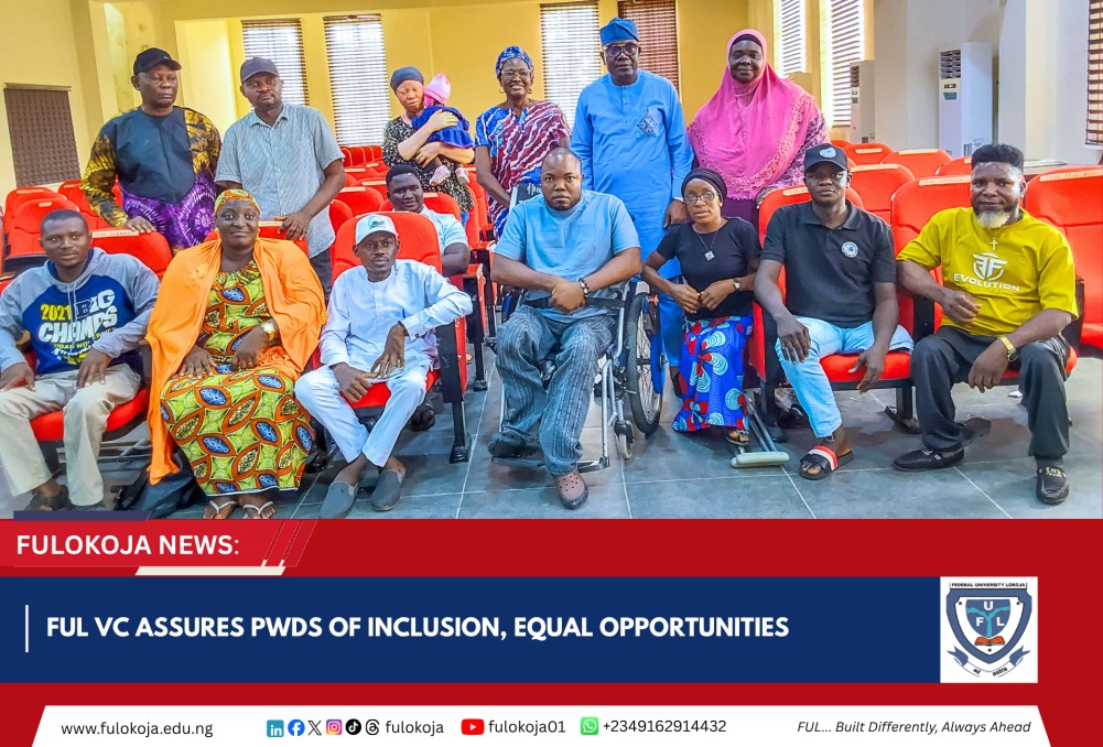 Ful Vc Assures Pwds Of Inclusion, Equal Opportunities