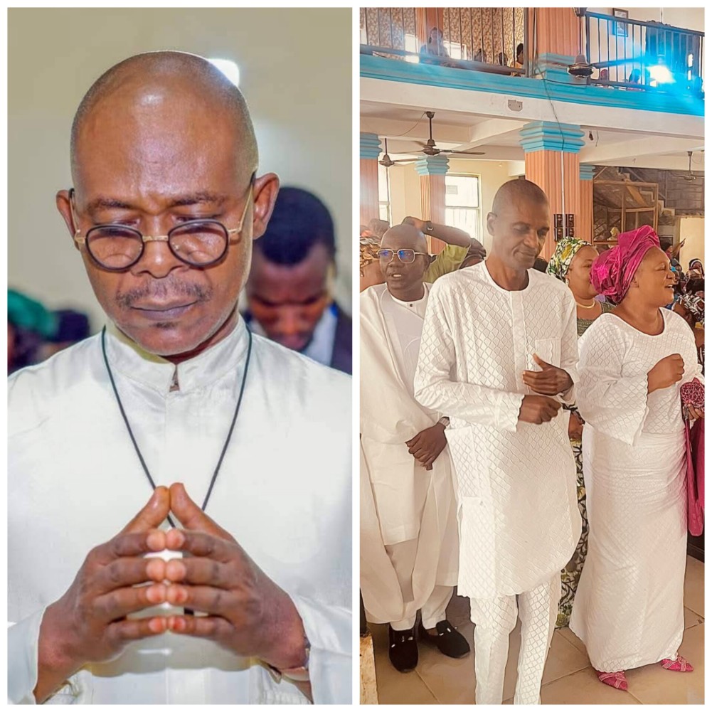 Homily: Rev. Fr. Paul Tubi Showers Encomiums On Prof. Akinwumi At Valedictory Holy Mass, Says Tenure Marked By Significant Achievements