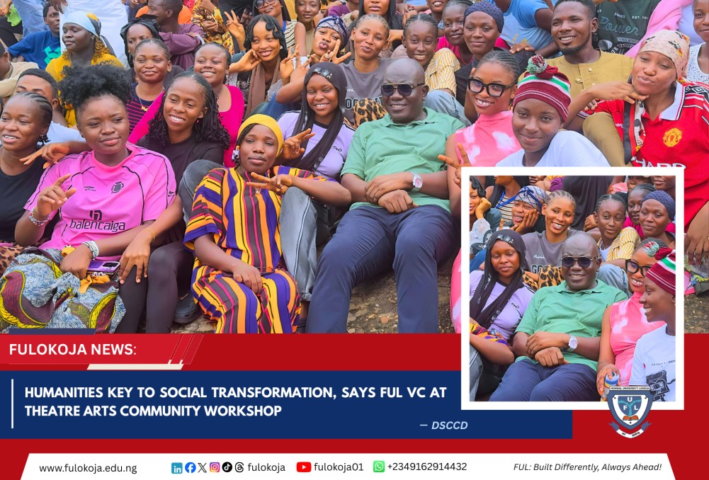 Humanities Key To Social Transformation, Says Ful Vc At Theatre Arts Community Workshop