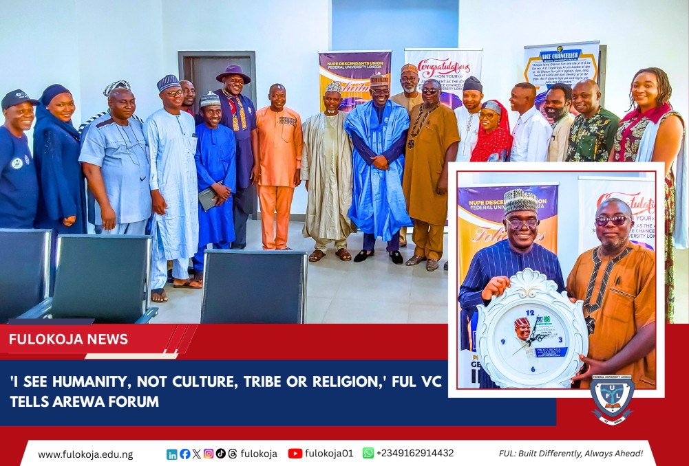 'i See Humanity, Not Culture, Tribe Or Religion,' Ful Vc Tells Arewa Forum