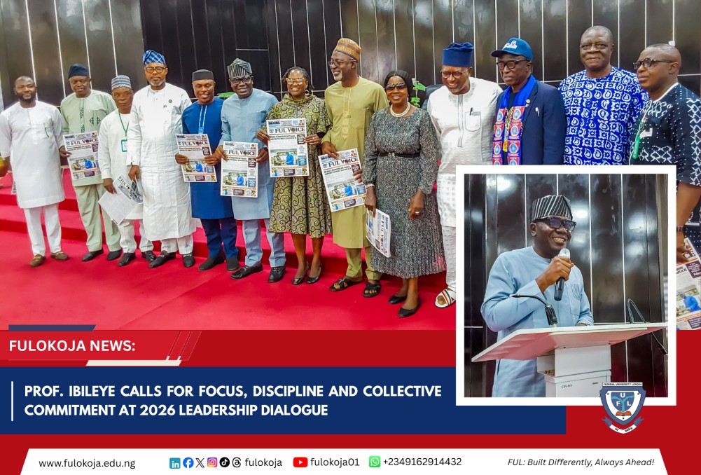 Prof. Ibileye Calls For Focus, Discipline And Collective Commitment At 2026 Leadership Dialogue