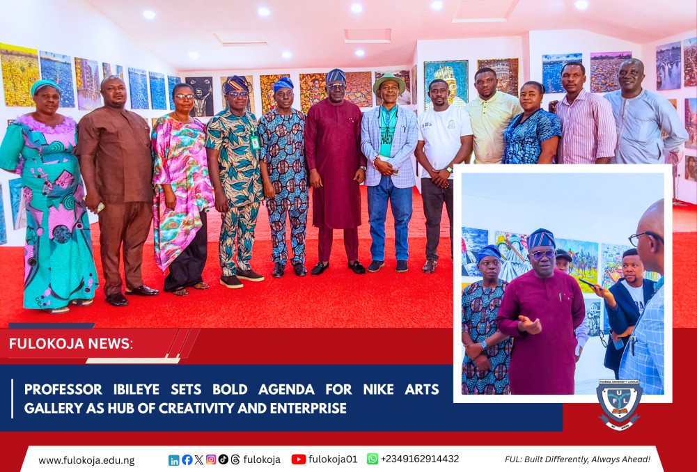 Professor Ibileye Sets Bold Agenda For Nike Arts Gallery As Hub Of Creativity And Enterprise