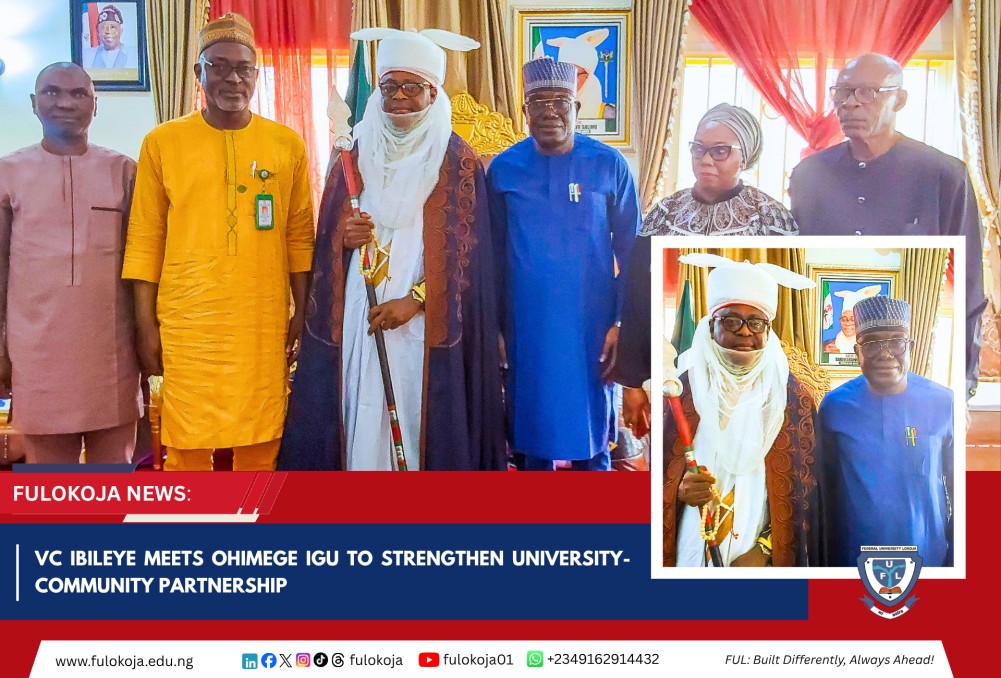 Vc Ibileye Meets Ohimege Igu To Strengthen University-community Partnership